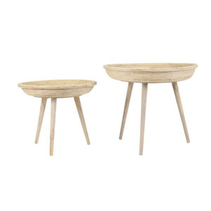 Juego de Consolas de Madera Escandinava con Base de Patas de Abedul, Muebles Modernos para Sala de Estar, Diseño Estable - Product Image 2