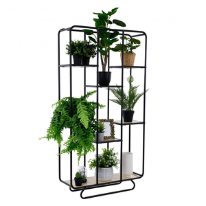 Support de plantes suspendu en métal à 3 niveaux, robuste, pour intérieur et extérieur, étagère à pots de fleurs multi-niveaux pour la décoration du jardin et du balcon - Product Image 5