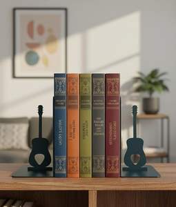 Sujetalibros Metálicos Resistentes Tradicionales para Almacenamiento de Grandes Colecciones de Libros, Ofrecen Soporte Estable y Durabilidad a Largo Plazo - Product Image 4