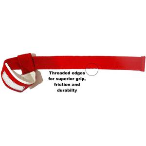 Correas de elevación de cuero de algodón pesado personalizadas para entrenamiento de fuerza soporte adicional peso muerto sin MOQ muñequeras de fitness - Product Image 5