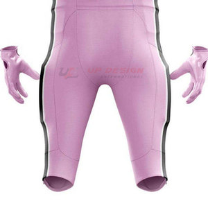 Tenue d'entraînement Nouveau design Sublimation Respirant 100% Polyester Uniforme de football américain Service OEM Prix bas Meilleures ventes - Product Image 5