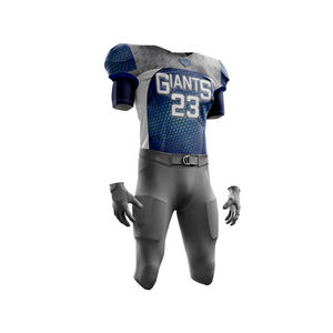 Uniforme de football américain de qualité supérieure, dernier design par sublimation, nouveau style, uniforme de football américain pour jeunes, prix de gros - Product Image 3