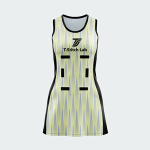 Uniforme de Netball Personalizado al Por Mayor para Mujer, Estilo Profesional, 100% Poliéster de Secado Rápido, Falda sin Mangas - Product Image 3