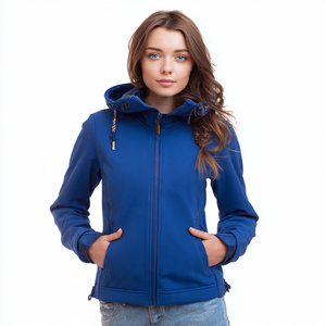 Chaqueta Softshell para Mujer, 100% Spandex Poliéster, Impermeable, para Camping y Senderismo, Ropa de Calle, Chaqueta Softshell para Lluvia - Product Image 3