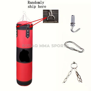 Sac de frappe en PU robuste pour l'entraînement au kickboxing et au MMA - Product Image 2