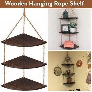 Porte-revues en bois enveloppé de jute, artisanal et unique - Vente en gros depuis l'Inde - Product Image 4