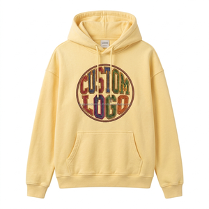 Sweat à capuche streetwear surdimensionné en molleton 380 GSM, imprimé numérique personnalisé, brodé, pour les vacances, Fabricant OEM, Vente en gros, Dropshipping - Product Image 5