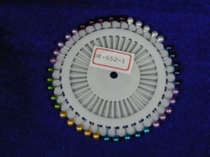 DK-552-1 Pearl Head <b>Pins</b> | For Dressmaker, Craft, <b>Sewing</b> Project and DIY Decoration - Product Image 2