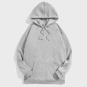 Sweatshirts à capuche épais unisexes d'hiver avec logo personnalisé imprimé pour hommes - Product Image 4