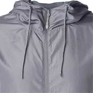 Veste coupe-vent zippée de haute qualité pour homme, imperméable et coupe-vent, légère, avec capuche, pour activités de plein air - Product Image 4