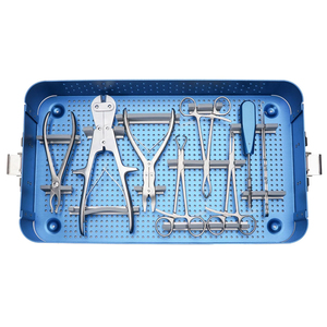 Nouvel ensemble d'instruments pour micro-plaques, kit de fixation osseuse chirurgicale orthopédique pour petits os, implants traumatiques en acier inoxydable certifiés CE et ISO - Product Image 3