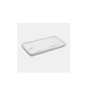 Plateau de table en marbre exclusif avec bords lisses pour centre de table de mariage et décoration d'événements élégants - Product Image 1