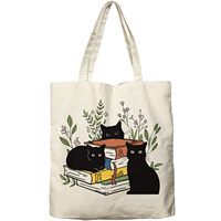 Sac fourre-tout pliable en toile personnalisé de la marque M.I.T, couleurs et logo personnalisés, tailles petite/moyenne, motif lettres, cadeaux, modèle MITVN02