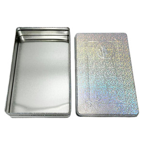 Tùy chỉnh in tinplate Container hình chữ nhật hình kim loại bao bì rỗng hộp thiếc cho thực phẩm với nắp - Product Image 6
