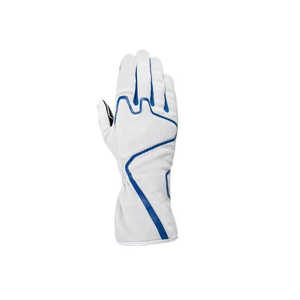 Gants de course automobile en cuir personnalisés en gros, antidérapants, respirants, avec fermeture auto-agrippante, pour mécaniciens, conduite, sécurité au travail, karting - Product Image 2