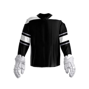Tenue d'équipe professionnelle personnalisée pour le hockey sur glace pour hommes, ensembles de style nouveau avec technique de sublimation, vêtements de sport OEM - Product Image 4