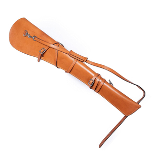 Sac à fusil en cuir véritable à 100 %, personnalisable avec étiquette privée, sac à fusil en cuir le plus vendu - Product Image 1