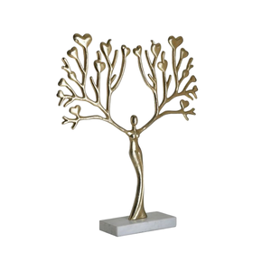 Sculpture moderne abstraite en aluminium, sculpture en métal, décoration d'intérieur, art décoratif de haute qualité, décoration de mariage, faite à la main - Product Image 3