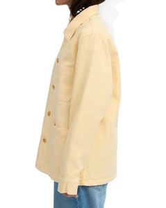 Chaqueta de Trabajo de Lona de Algodón Resistente, Impermeable, Transpirable, Estilo Vintage, con Cuello Camisero y Corte Holgado, Venta al Por Mayor - Product Image 4