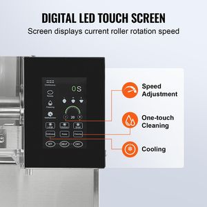 Commercial Stainless Steel 529.1LBS/24H Snowflake <b>Ice</b> Maker Electric <b>Ice</b> Shaver <b>Machine</b> for Snow Cone <b>Making</b> - Product Image 4