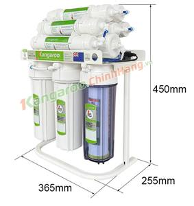 Purificador de Agua RO Kangaroo Vietnam 75/100GPD - Sistema de Autolimpieza Eléctrico con Manómetro para Uso Doméstico - Product Image 5