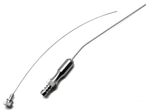 Tubos de Succión Frazier de Acero Inoxidable, Instrumentos Médicos ORL para Diagnóstico y Neurocirugía, Cánula Ventilada, Juego de Instrumentos Angulados - Product Image 4