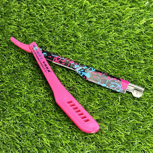 High Quality Custom Logo Stainless Steel Barber Men Shaving Razor with <b>Slide</b> Out Blade Professional Cut Throat Straight Razor - Product Image 5