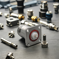 Fabricant Connecteur coaxial RF N bride femelle 4 trous N Jack vis douille