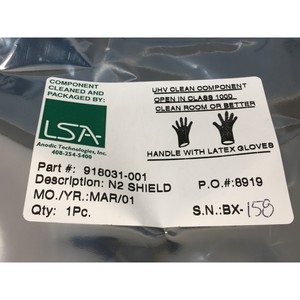 TMK 918031-001 Nitrogen Shield, 8", WJ, 126858 - Equipo y Piezas de Semiconductores de Confianza de Global Legacy - Product Image 1