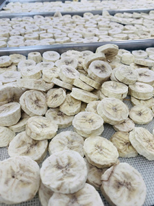 Tranches de banane lyophilisées riches en vitamines, collation fruitée pour pâtisseries, glaces et garnitures, prix de gros pour fournisseurs, aliments en vrac - Product Image 6