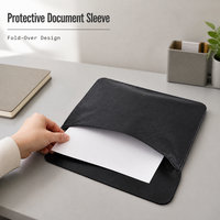 Pochette Ignifuge pour Documents, Organisateur de Fichiers, Pochette Portable pour Documents Professionnels, Idéale pour le Bureau, l'École, les Voyages et le Rangement