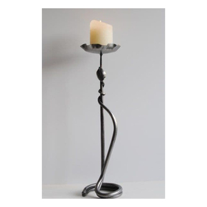 Luxury Electroplated Iron <b>Tealight</b> <b>Holder</b> with Contemporary Cutwork Body for Modern Interior Ambience - Product Image 3