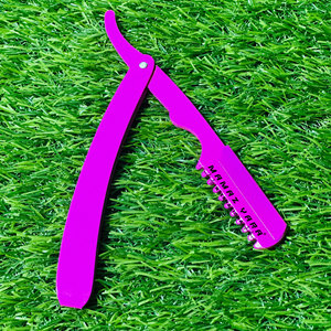 Manual Professional Straight Edge Barber Razor Folding Stainless Steel Sharp <b>Swing</b> Lock Thinning Razor for Precision Shaving - Product Image 4