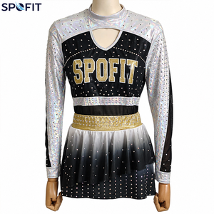 Service Premium, Production Personnalisée en Gros, Uniformes de Cheerleading pour Femmes en Tissu de Haute Qualité, Design Fiable, Confortables, Vente en Gros - Product Image 1