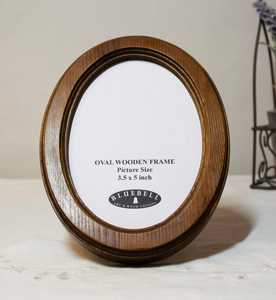 Cadre photo en bois artisanal écologique, support d'image rustique naturel pour table, portraits de famille, souvenirs de mariage, décoration intérieure - Product Image 5