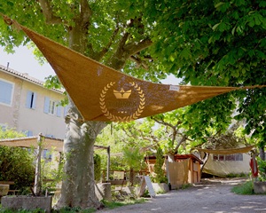 Dừa sợi Sun Shade buồm bãi biển hình dạng cho khu nghỉ mát vườn bao phủ tam giác vuông retangular thiết kế với móc áo kim loại - Product Image 3