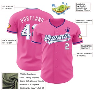 baseball jersey men button front polyester <b>mesh</b> breathable quick dry team sportswear custom uniform top premium fit style - Product Image 3