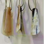 Calzador de cuerno de búfalo y vaca auténtico hecho a mano de 4 pulgadas, calidad premium a precio mayorista - Product Image 3