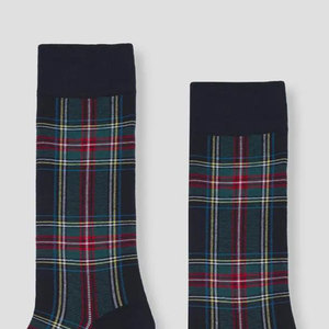 Stewart Modern Tartan <b>Socks</b> - Bold, Classic, Scottish Highland Design Style <b>Sock</b> Custom Wholesale 2026 - Product Image 5