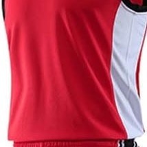 Uniforme de Baloncesto Transpirable de Alta Calidad, Diseños Personalizados, 100% Poliéster, Sin Mangas, Venta al Por Mayor - Product Image 4