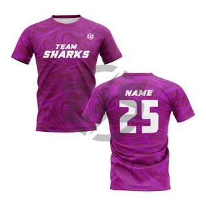 Camiseta Deportiva Personalizada del Equipo de Tiburones, Sublimada, Verde, Unisex, Transpirable, de Poliéster, Uniforme Deportivo para Adultos, Servicio OEM, Zersia International - Product Image 3
