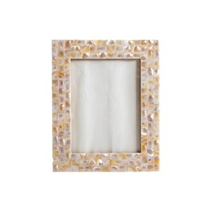 Mother of Pearl Photo <b>Frame</b> (Medium) | Handcrafted Shell Inlay <b>Picture</b> <b>Frame</b> | Luxury Decorative <b>Frame</b> - Product Image 1