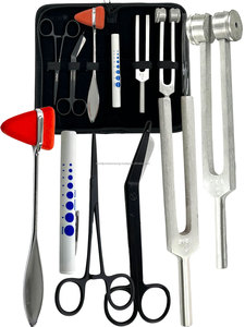 Kit de Diagnostic ORL Manuel 6 Pièces : Diapasons, Otoscope, Spéculum, Forceps, Ciseaux – Trousse d'Examen Clinique pour Hôpital - Product Image 4