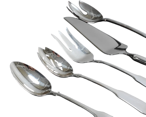 ชุดช้อนส้อมสแตนเลสสตีล 304 รุ่น AGM-01109-F ยี่ห้อ Royal Style AG Metal Exports แบบใช้ซ้ำได้ ทนทาน สวยงาม เงางาม เหมาะสำหรับงานแต่งงาน - Product Image 5