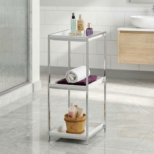 home <b>storage</b> Wholesale <b>3</b>-Tier Metal <b>Storage</b> Furniture Modern Square Design Functional Organ for Home Kitchen & Bathroom-Direct - Product Image 2