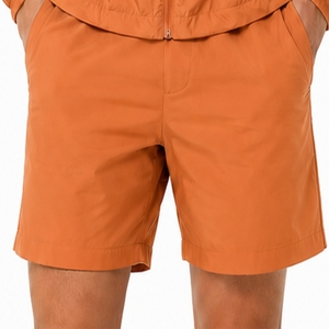 <b>Men</b>’s Color Block Windbreaker Hooded <b>Jacket</b> And Shorts Set Lightweight Front Zip Quick Dry Casual <b>Summer</b> Wear <b>For</b> <b>Men</b> - Product Image 5