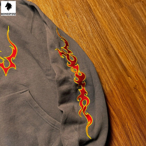 Sudadera con Capucha Ligera para Hombre, Diseño Personalizado, Alta Calidad, 100% Algodón, Tejido de Rizo, Diseño Liso, Teñido Uniforme, Transpirable - Product Image 4