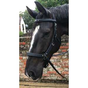 Adjustable Leather Horse Bridle | Genuine Leather Equestrian Tack | Wholesale Factory Made | Durable Riding Gear |Export Quality - Product Image 1