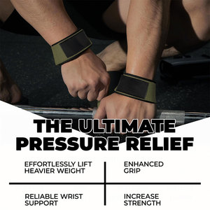 Sangle de poignet unisexe pour la gym, améliore la confiance et les performances, réglable, légère, antidérapante, résistante à l'usure, avec logo personnalisé - Product Image 6