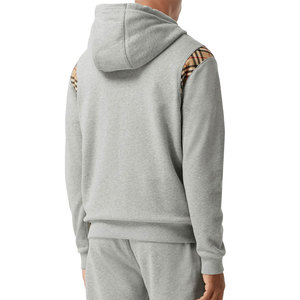 Sudadera casual para hombre con mangas largas, diseño de color sólido, costuras de alta calidad y diseño de logotipo personalizado, con cremallera y capucha. - Product Image 3